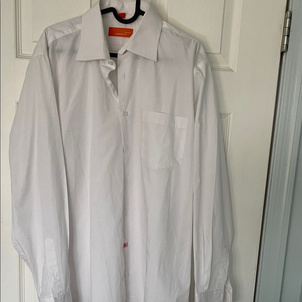 Eccolo Crisp White Dress Shirt
